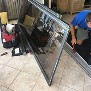 sliding glass door frame repair San Gabriel